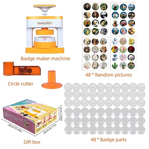98tlg button maker set - button,
