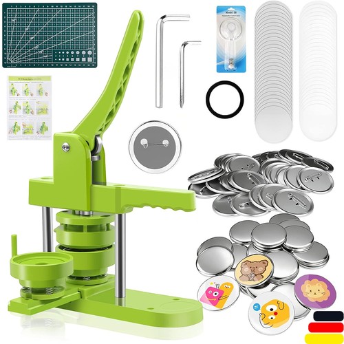 Buttonmaschine rund set 44mm - set,