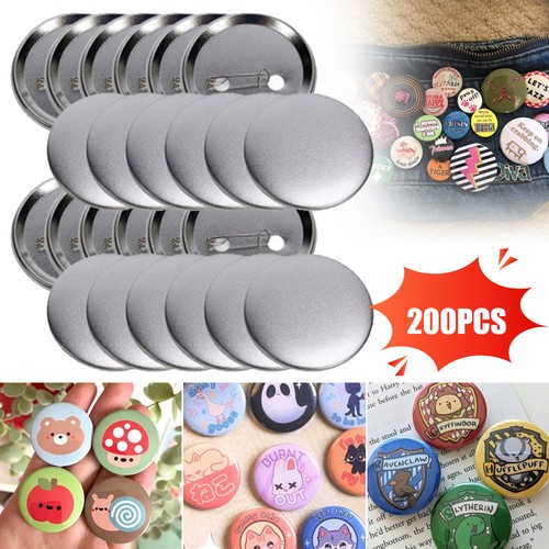 200 stk buttonrohlinge für - buttonrohlinge,