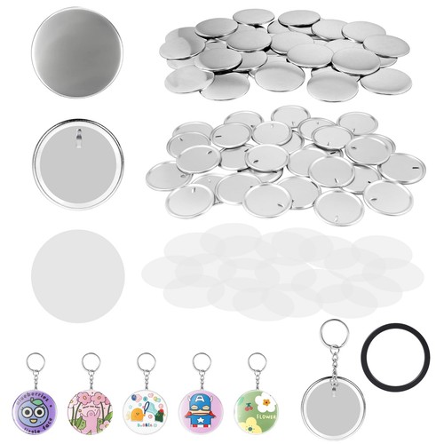 Buttonrohlinge set 100 stück - set,