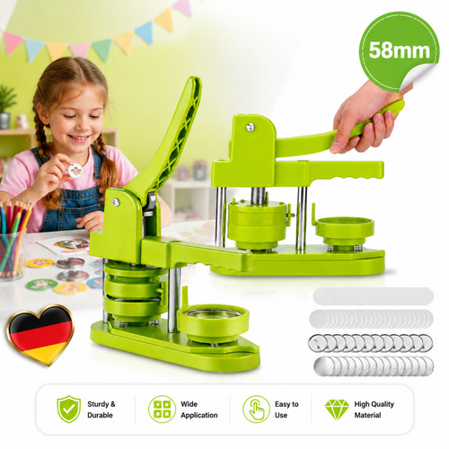 Drehbare buttonmaschine set - drehbare,