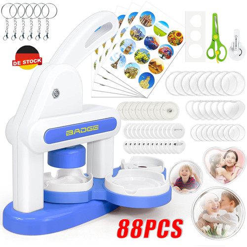 Button maker maschine - button,