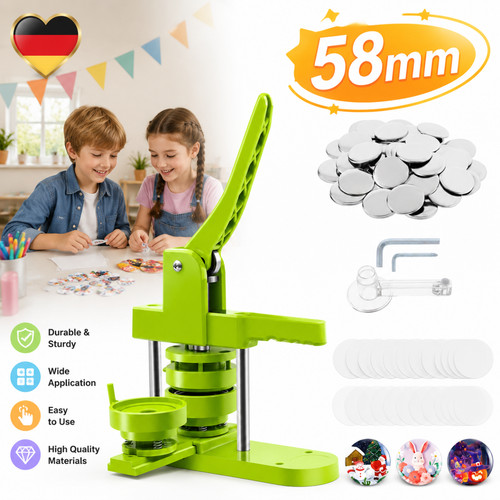 Buttonpresse 58mm set - 58mm,