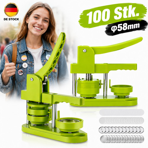 58mm buttonmaschine badgemaker - 58mm,