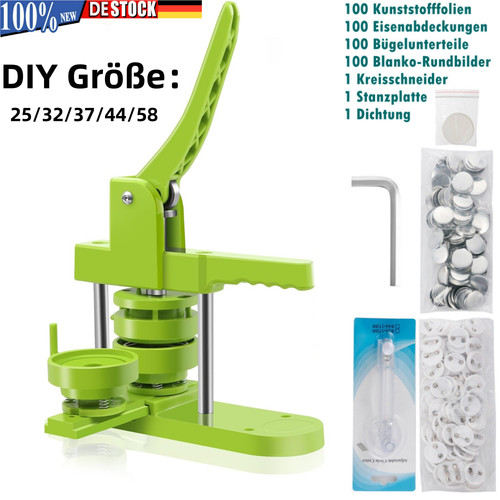 Buttonpresse 58mm