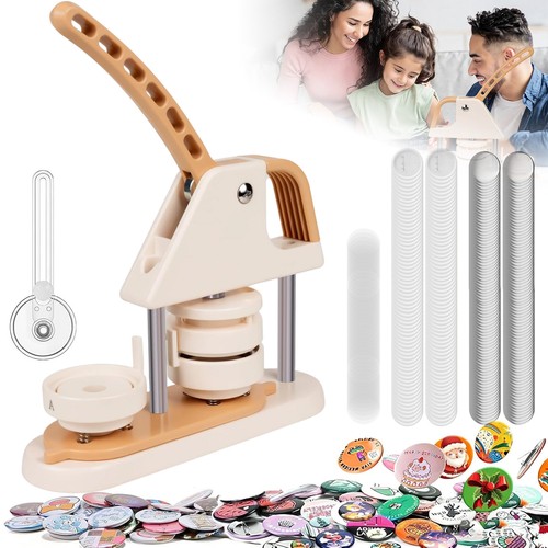 Button maker maschine pin - maker,