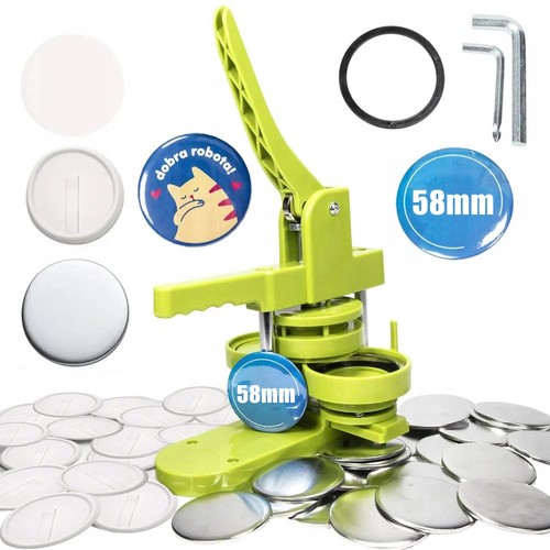 Diy button maker maschine - diy,