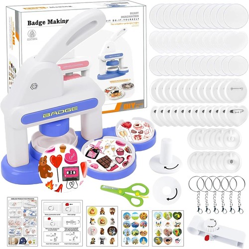 Diy pin badge button maker - pin,