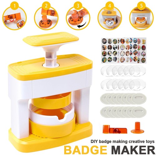 Diy button maker maschine - diy,