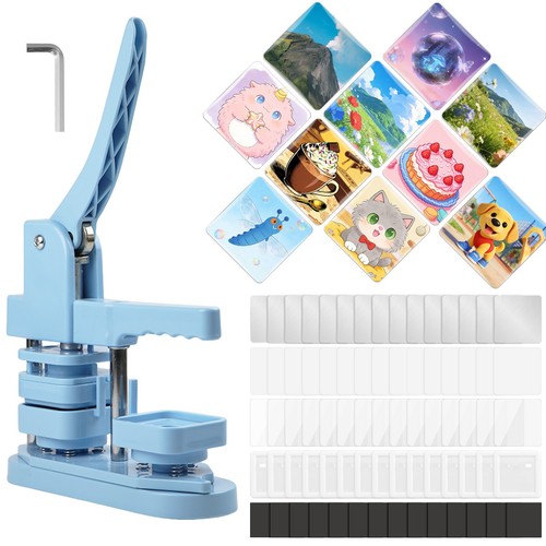 Quadratische buttonmaschine - quadratische,